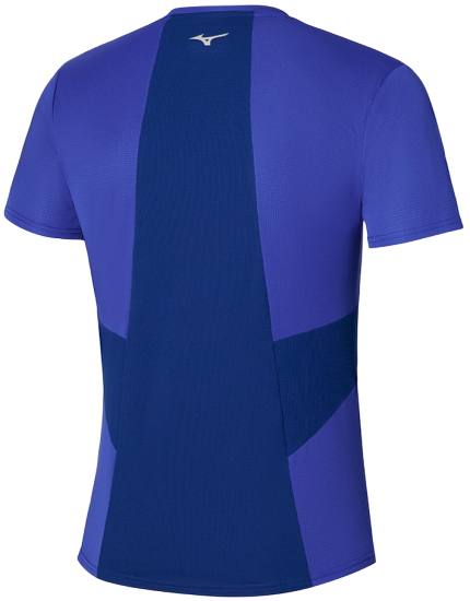 Футболка мужская Mizuno DryAeroFlow ReflexBlue - Фото 2 большая