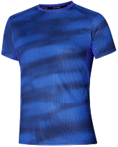 Футболка мужская Mizuno DryAeroFlow Graphic ReflexBlue