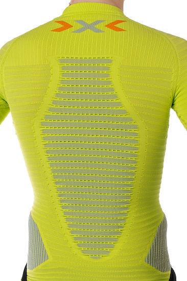 Футболка мужская X-Bionic Running Man Effektor Power Ow Shirt SS Green - Фото 6 большая