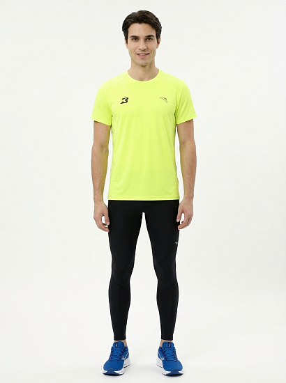 Футболка мужская Anta Racing Challenge Neon Yellow - Фото 3 большая