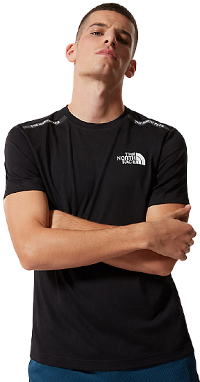 Футболка мужская The North Face Mountain Athletics S/S Tee Tnf Black - Фото 4 большая