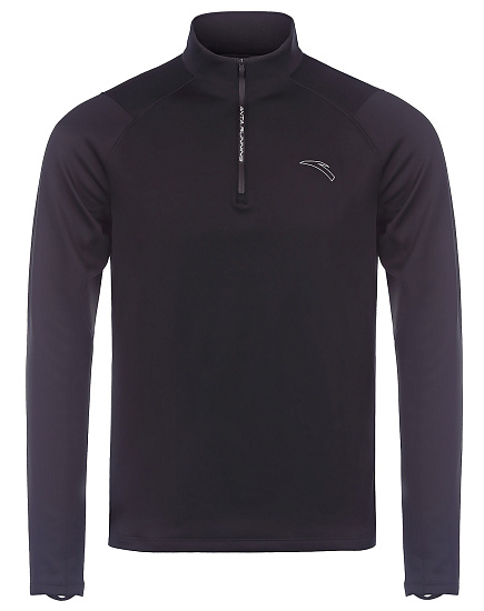 Лонгслив мужской Anta Running Black - Фото 1 большая