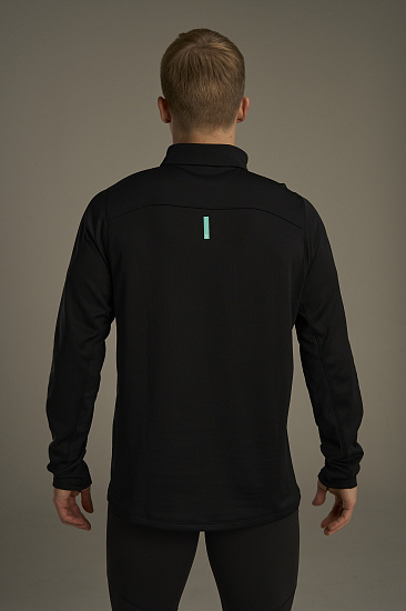 Лонгслив мужской Anta Running Black - Фото 5 большая