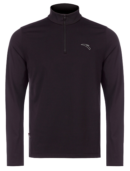 Лонгслив мужской Anta Running Black - Фото 1 большая