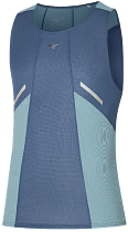 Майка мужская Mizuno DryAeroFlow Vintage Indigo