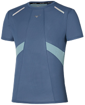 Футболка мужская Mizuno DryAeroFlow Vintage Indigo