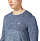Футболка мужская ASICS Race Seamless Ls French Blue - Фото 4 малая