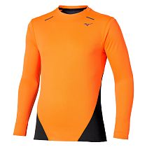Лонгслив мужской Mizuno Tech Thermal Charge Ls Tangelo