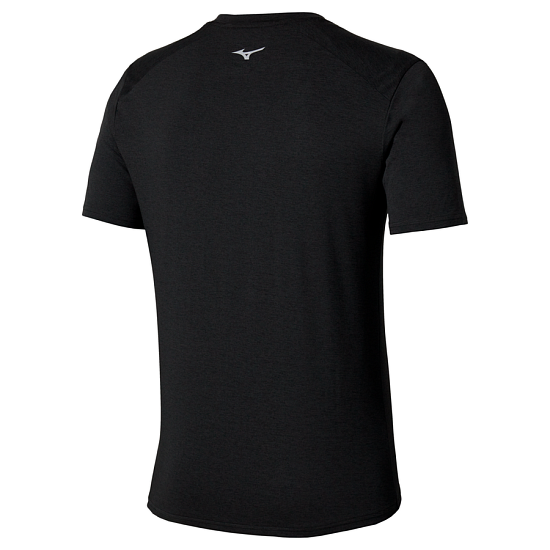 Футболка мужская Mizuno Core Mizuno Black - Фото 2 большая