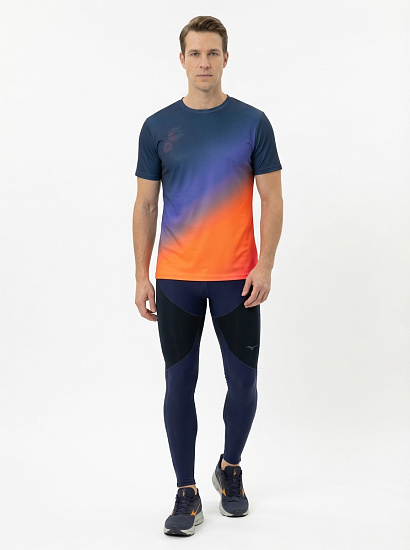 Футболка мужская Mizuno Summer Pack Qd Yuuyake - Фото 3 большая