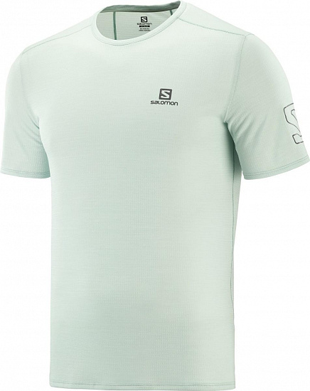 Футболка мужская Salomon Xa Trail Harbor Gray/Heather - Фото 1 большая