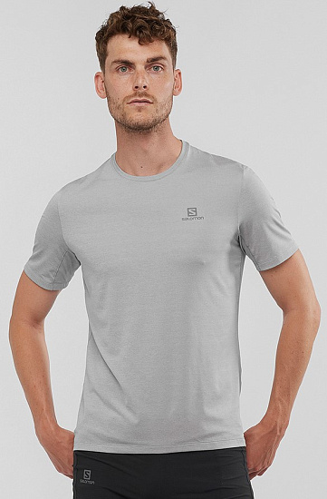 Футболка мужская Salomon Xa Alloy/Heather - Фото 6 большая