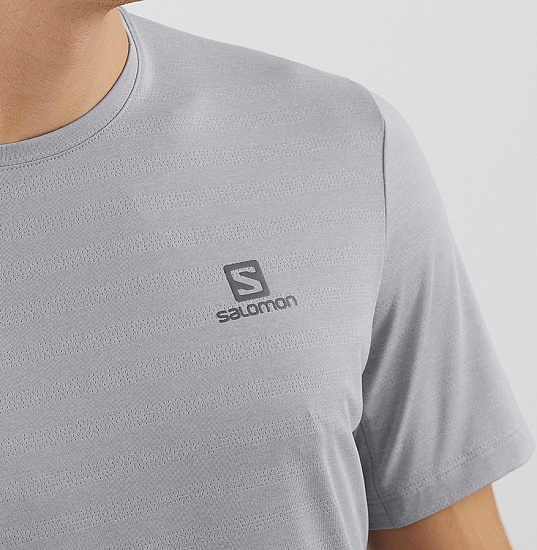 Футболка мужская Salomon Xa Alloy/Heather - Фото 2 большая