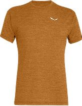 Футболка мужская Salewa Puez Melange Dry Golden Brown Melange