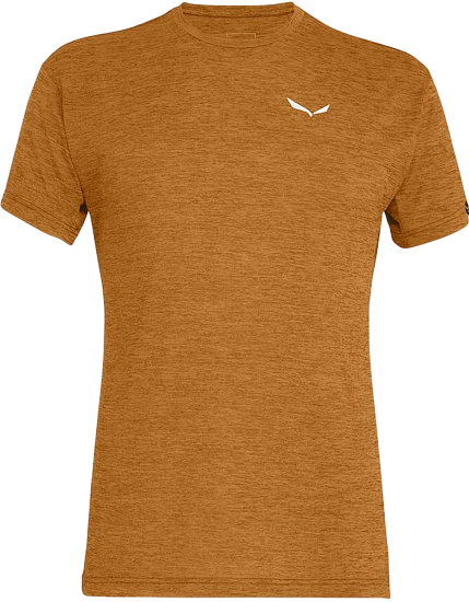 Футболка мужская Salewa Puez Melange Dry Golden Brown Melange - Фото 1 большая