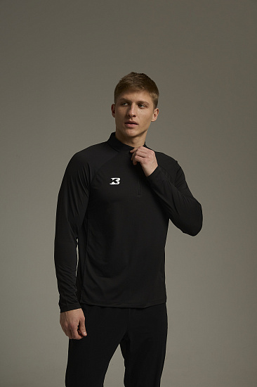 Лонгслив мужской Anta 852535402 Black - Фото 5 большая