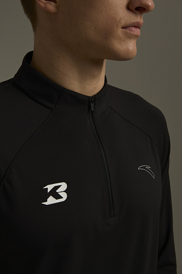 Лонгслив мужской Anta 852535402 Black - Фото 8 большая