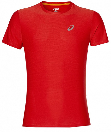Футболка мужская ASICS SS Красный - Фото 1 большая
