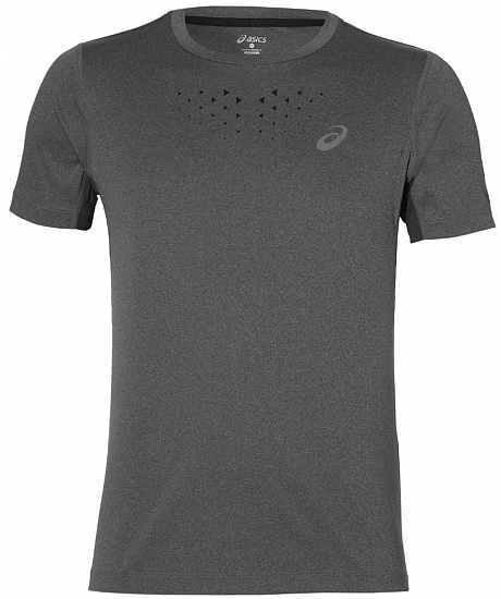 Футболка мужская ASICS Stride Ss Top Серый - Фото 1 большая
