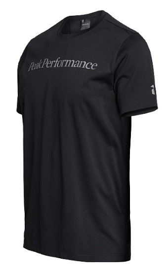 Футболка мужская Peak Performance Alum Light SS Black - Фото 2 большая