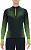 Лонгслив мужской UYN Running Exceleration LS Zip Up Black/Yellow Fluo - Фото 8 малая