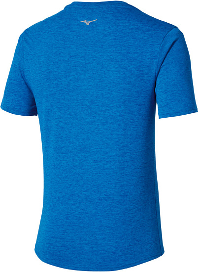 Футболка мужская Mizuno Core Runbird Ss Princess Blue - Фото 2 большая