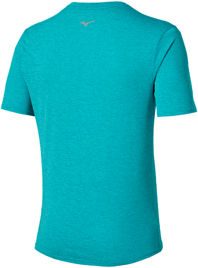 Футболка мужская Mizuno Core Runbird Ss Capri Breeze - Фото 2 большая