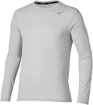 Лонгслив мужской Mizuno Core Impulse Vapor Silver