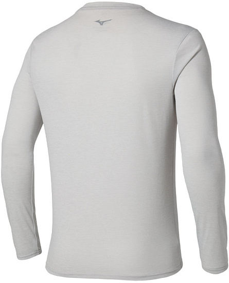 Лонгслив мужской Mizuno Core Impulse Vapor Silver - Фото 2 большая