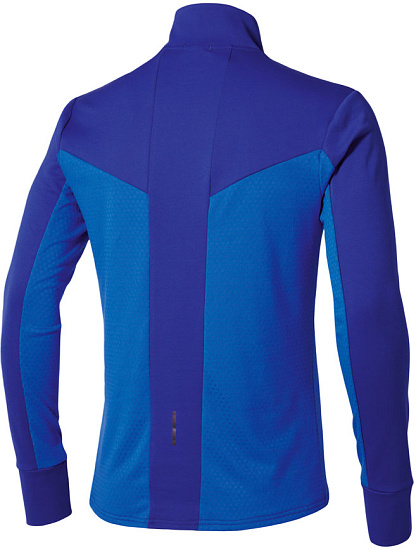 Лонгслив мужской Mizuno Active Warm Hz Sodalite Blue - Фото 2 большая