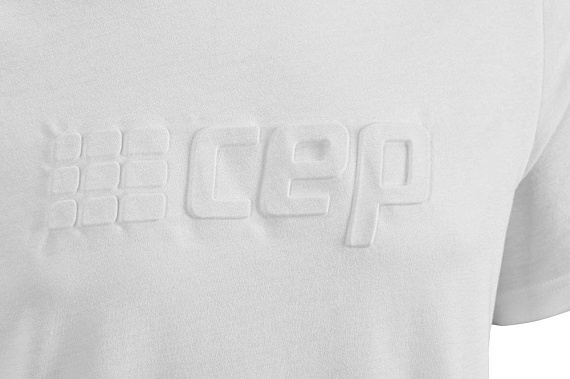Футболка мужская CEP CH811M белый - Фото 3 большая