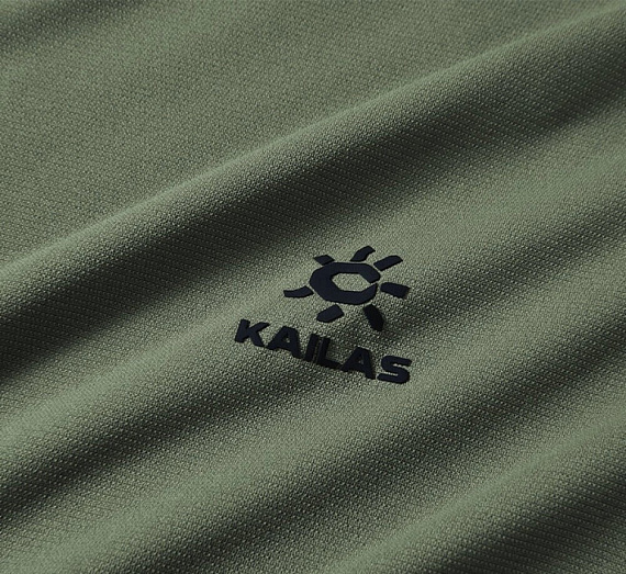 Футболка мужская Kailas Functional Iron Grey Green - Фото 5 большая