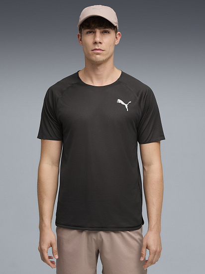 Футболка мужская Puma Lightspeed SS Puma Black - Фото 3 большая