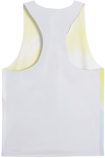 Майка мужская Puma Lightspeed Uw Graphic Silver Mist - Фото 2 большая