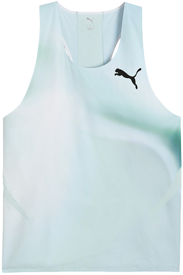 Майка мужская Puma Lightspeed Uw Graphic Fresh Water - Фото 1 большая
