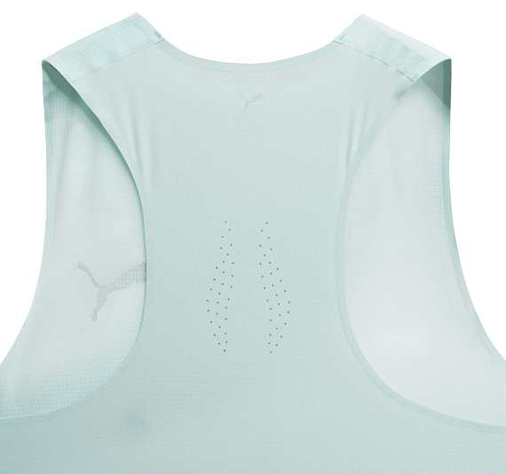 Майка мужская Puma Lightspeed Uw Graphic Fresh Water - Фото 8 большая