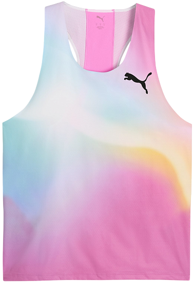 Майка мужская Puma Lightspeed Uw Graphic Poison Pink - Фото 1 большая