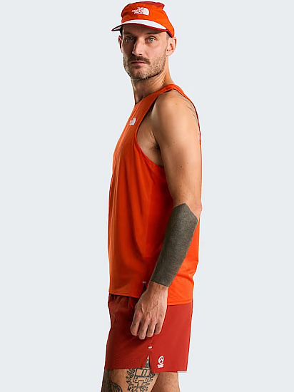 Майка мужская The North Face Summit High Trail Lava Red - Фото 4 большая