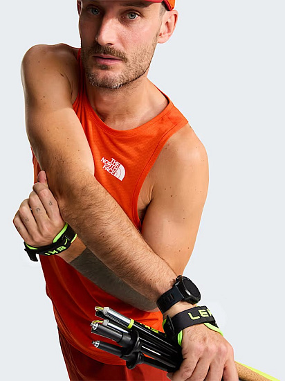 Майка мужская The North Face Summit High Trail Lava Red - Фото 6 большая