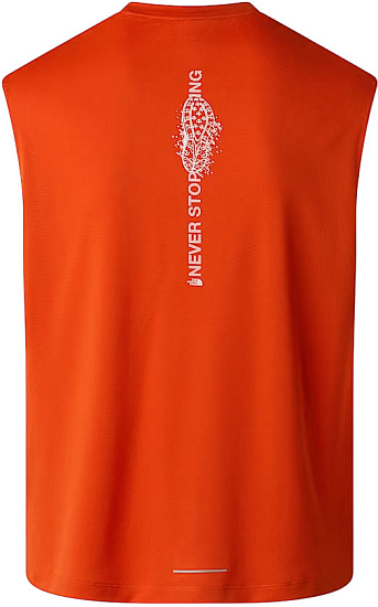 Майка мужская The North Face Lightbright Graphic Lava Red - Фото 2 большая