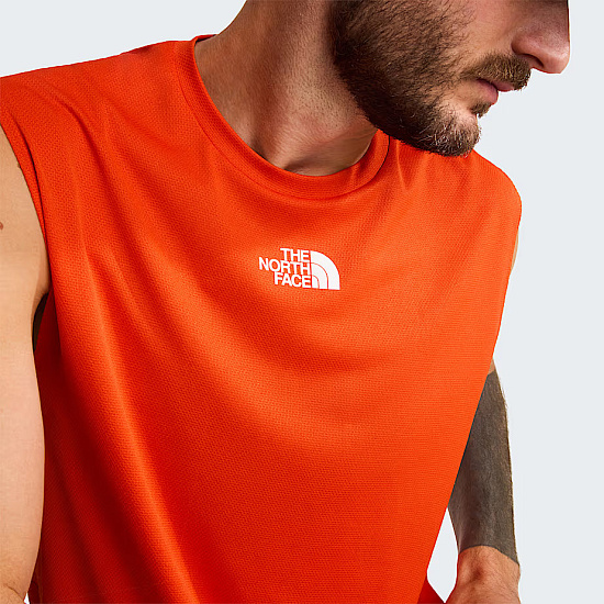 Майка мужская The North Face Lightbright Graphic Lava Red - Фото 8 большая