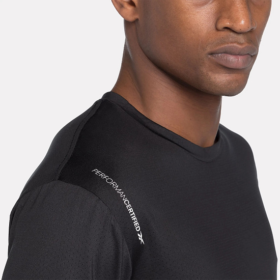 Футболка мужская Reebok Certified Athlete+ Black - Фото 5 большая