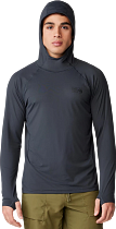 Лонгслив мужской Mountain Hardwear Crater Lake Hoody Dark Storm