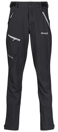 Брюки детские Bergans Sjoa Lt Softshell Solid Charcoal/Aluminium - Фото 1 большая