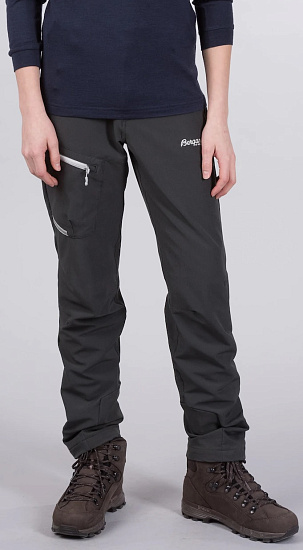 Брюки детские Bergans Sjoa Lt Softshell Solid Charcoal/Aluminium - Фото 3 большая