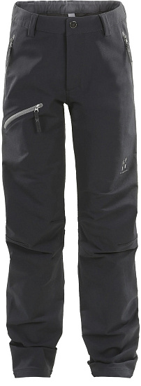 Брюки детские Haglofs Breccia True Black - Фото 1 большая
