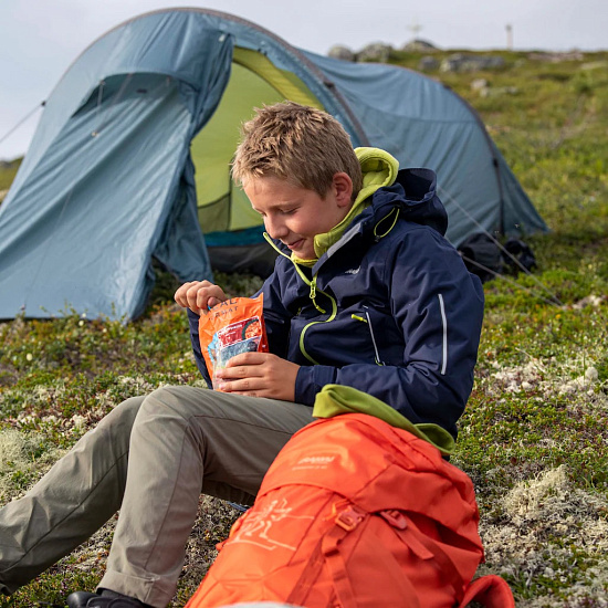 Брюки детские Bergans Utne V4 Green Mud/Light Green Mud  - Фото 4 большая