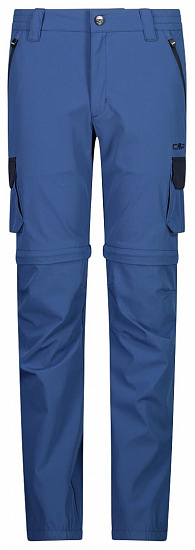 Брюки детские CMP Zip Off 31T5624 Basic Blue - Фото 1 большая