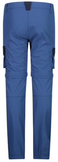 Брюки детские CMP Zip Off 31T5624 Basic Blue - Фото 2 большая