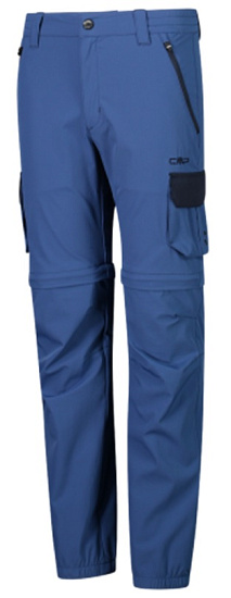 Брюки детские CMP Zip Off 31T5624 Basic Blue - Фото 3 большая